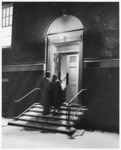 <span itemprop="name">Two unidentified students entering Milne Hall from...</span>