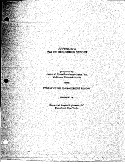 <span itemprop="name">Draft Environmental Impact Statement - Appendix G. Water Resources Report</span>