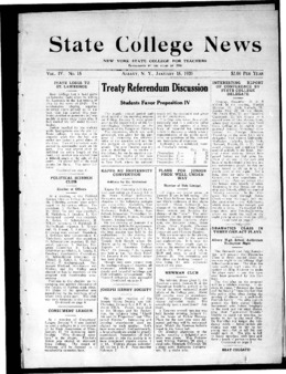 <span itemprop="name">State College News, Volume 4, Number 15</span>