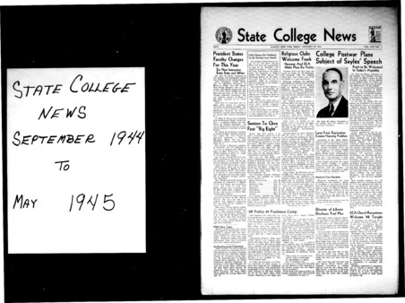 <span itemprop="name">State College News, Volume 29, Number 1</span>