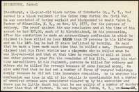 <span itemprop="name">Summary of the execution of Samuel Steenburgh</span>