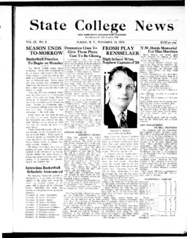 <span itemprop="name">State College News, Volume 9, Number 8</span>