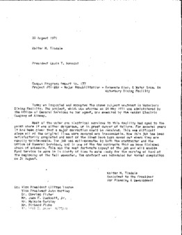 <span itemprop="name">Campus Progress Report No. 177, Letter from Walter M. Tisdale to President Louis T. Benezet</span>