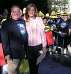 <span itemprop="name">CBS Early Show anchor Hannah Storm posing with...</span>