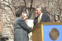 <span itemprop="name">Albany Mayor Jerry Jennings shakes hands with...</span>