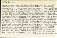 <span itemprop="name">Summary of the execution of Charles Orme</span>