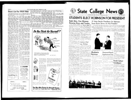 <span itemprop="name">State College News, Volume 45, Number 4</span>