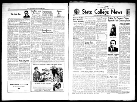 <span itemprop="name">State College News, Volume 28, Number 9</span>