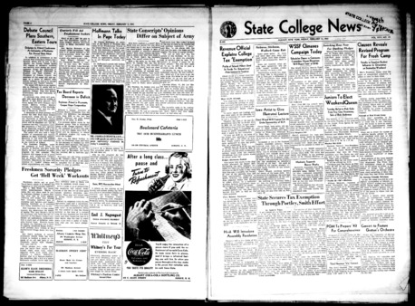 <span itemprop="name">State College News, Volume 25, Number 15</span>