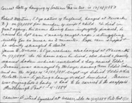 <span itemprop="name">Documentation for the execution of Robert Martin, William Fox, James Graves</span>