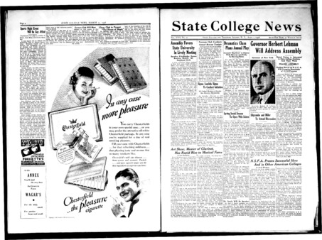 <span itemprop="name">State College News, Volume 22, Number 21</span>