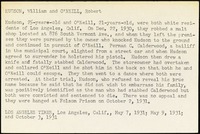 <span itemprop="name">Summary of the execution of Robert Oneil, William Hudson</span>