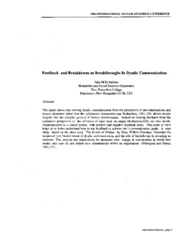 <span itemprop="name">Di Stefano, Julia M., "Feedback and Breakdowns as Breakthroughs in Dyadic Communications"</span>