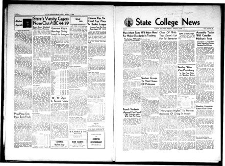<span itemprop="name">State College News, Volume 30, Number 18</span>