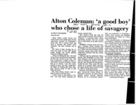 <span itemprop="name">Documentation for the execution of Alton Coleman</span>