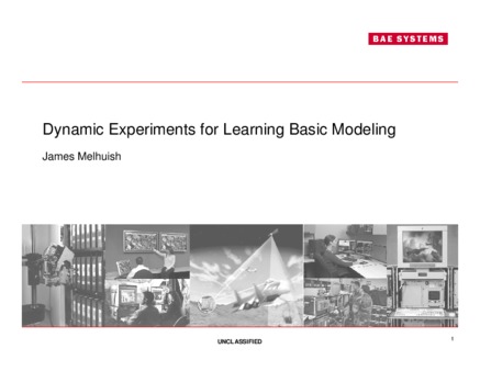<span itemprop="name">Melhuish, James, "Dynamic Experiments for Learning Basic Modeling"</span>