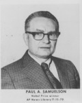 <span itemprop="name">A headshot of Paul A. Samuelson, Nobel Prize...</span>