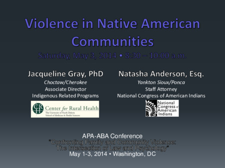 <span itemprop="name">Violence in the Native American Communities</span>