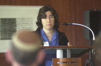 <span itemprop="name">Professor Karla Goldman speaking at the Conference...</span>