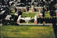 <span itemprop="name">Aerial view of Alumni Quadrangle at the University...</span>