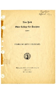 Thumbnail of Commencement Held June 16, 1924