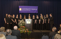<span itemprop="name">The University at Albany chorus sings at the...</span>