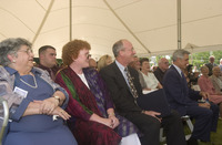 <span itemprop="name">The audience at the groundbreaking for the...</span>