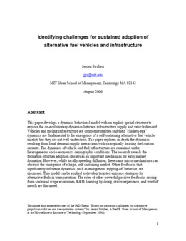 <span itemprop="name">Struben, Jeroen, "Identifying challenges for sustained adoption of alternative fuel vehicles and infrastructure"</span>