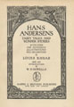 Hans Andersen's Fairy Tales and Wonder Stories, Title Page