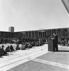 United States Representative Ogden Reid speaking at the Vietnam Moratorium, October 15, 1969, held on the Academic Podium